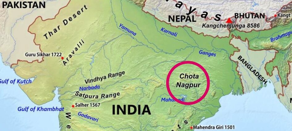 Chota Nagpur In Which State