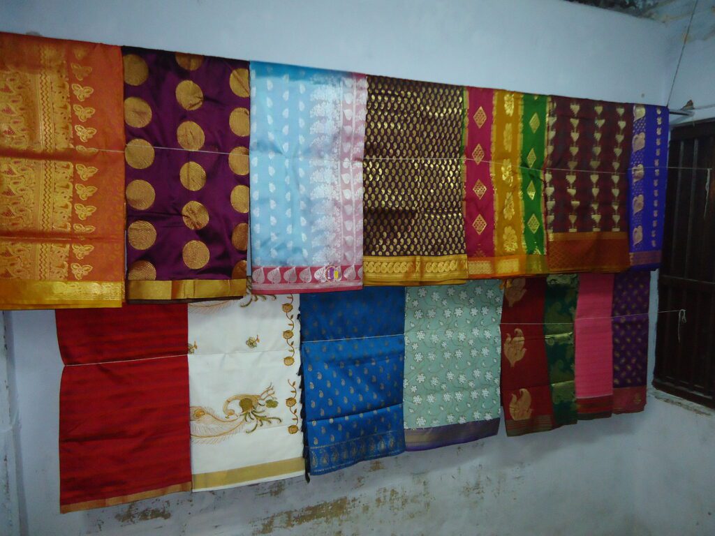 Different Types of Sarees: Kanchipuram Saree