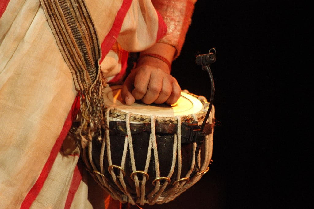 Parvati Baul performing and playing Duggi, A unique and rare Indian Musical Instrument