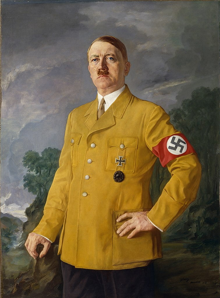 Painting of Hitler - One of the most Powerful leader ever