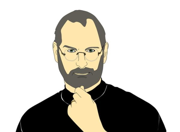 steve jobs, technology, illustration