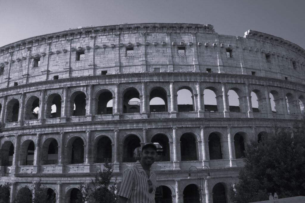 My visit to Colosseum in the Month of June.