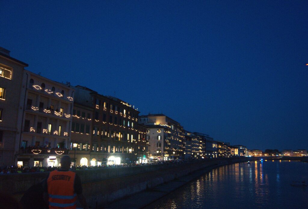 Luminara in Pisa, Italy