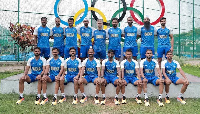 Indian Conquerors at Paris Olympic : India Men's Hockey Team