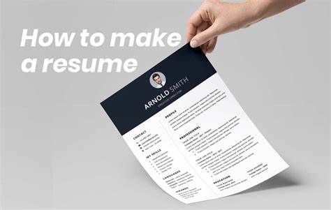 The Best Approach to Make a Resume