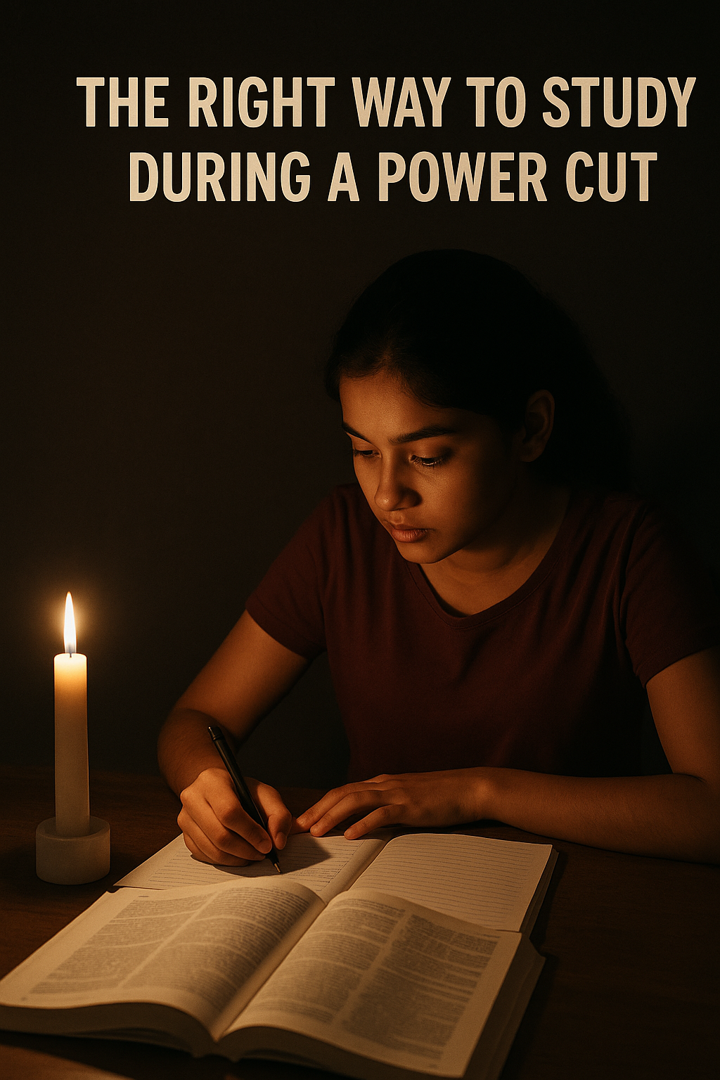 The Best Approach to Study During a Power Cut