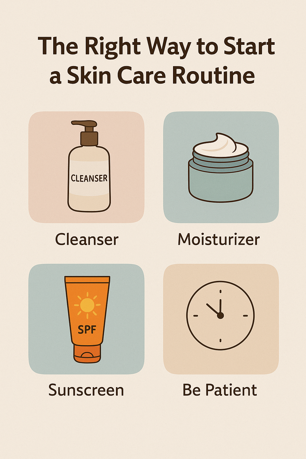 The Best Way to Start a Skin Care Routine